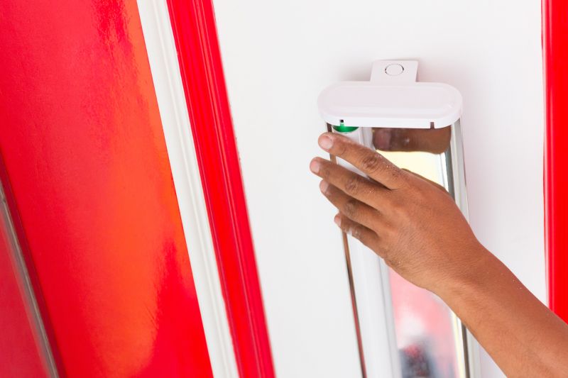 Fluorescent Light Installation detail