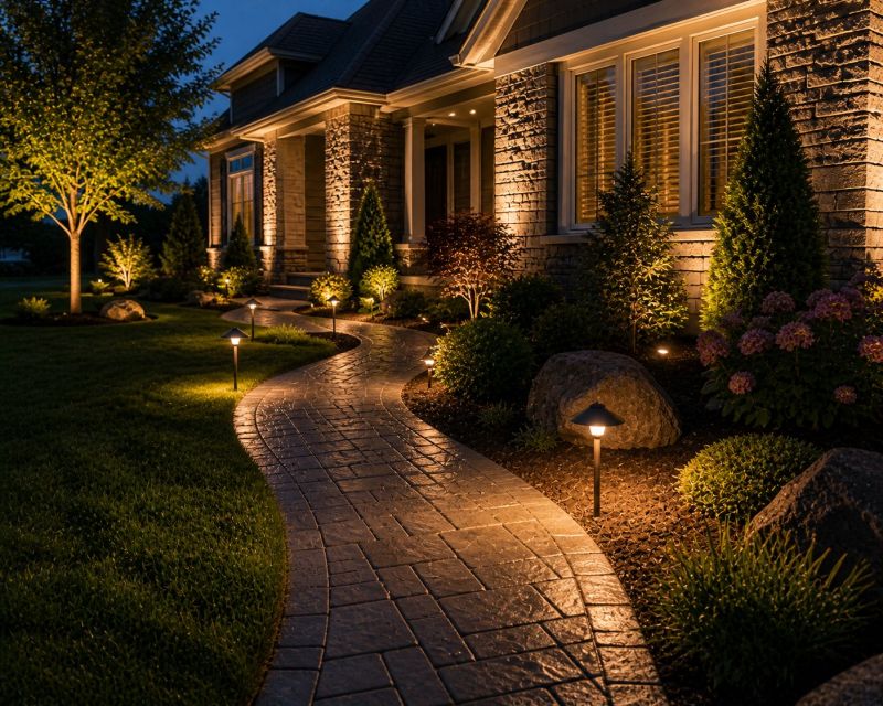 Pathway Lights Installation in Alpharetta, GA